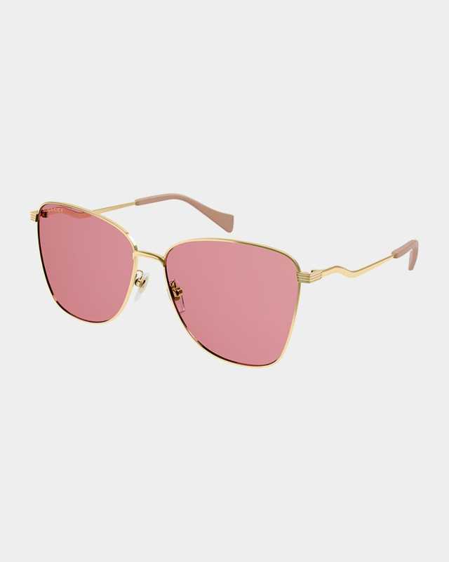Square Metal Sunglasses